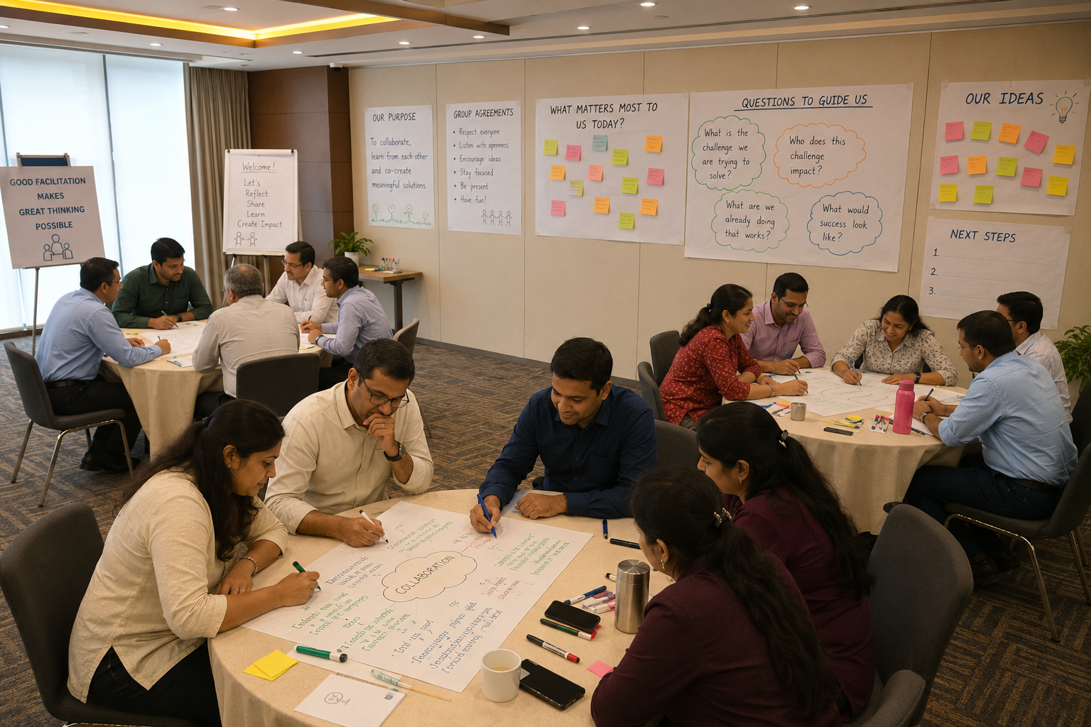 Creating spaces where leadership teams think differently - together.